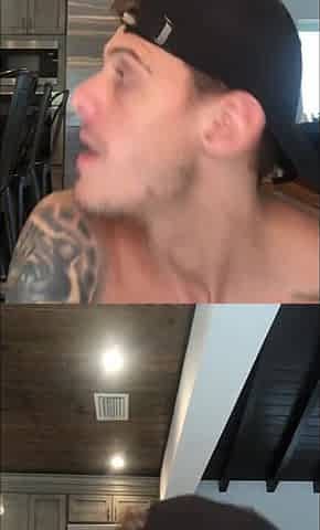 Showing a fan how this chab used a fucking-rubber and gave him a large spunk fountain