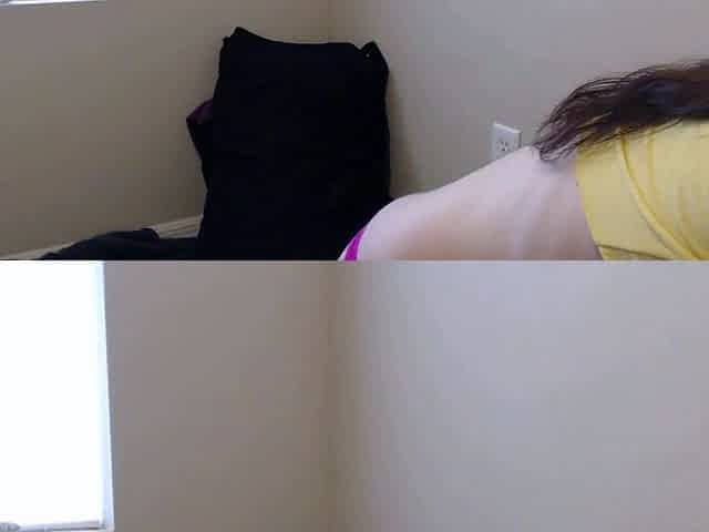 Cute blonde amateur webcam teen masturbating