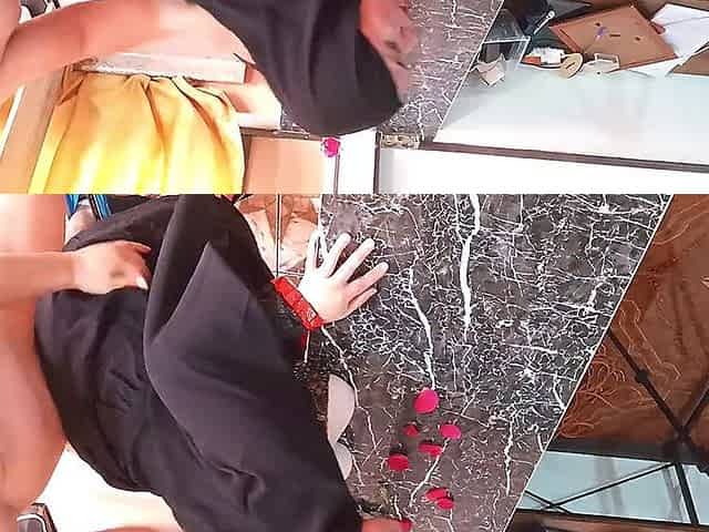Fucking My Stepmother in Hijab in the Kitchen