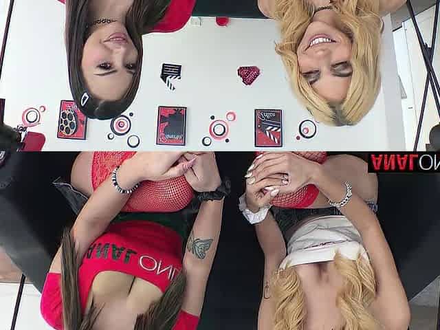 ANAL MERELY Lilith Grace and Aviana Violet's butts are anything