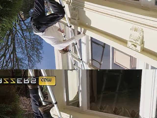 BRAZZERS - Hawt Homeowner Kayla Wild Trades Her Money Tip For A Double Dicking From Window Washers