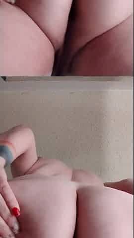 Ass Shake Butt Jiggle Below View