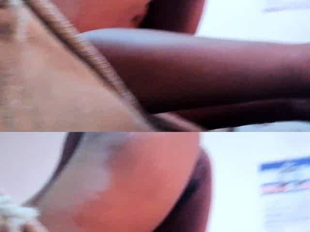 Lonely wife caught Fingering on her piriods