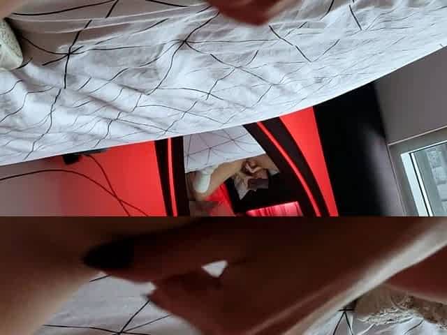 Busty brunette solo masturbation