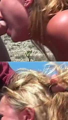 Big Tittie Blondie MILF Is so Hot While Having Sex on the Beach