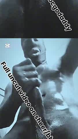 Sneak peak of Excited Fast har masterbation saga in Ebony and white