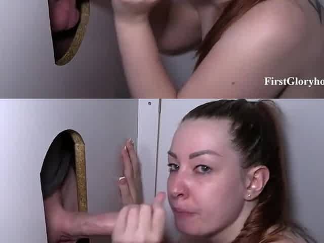 Large Young Babe Eager To Empty All Clocks At Gloryhole60fps - Oral