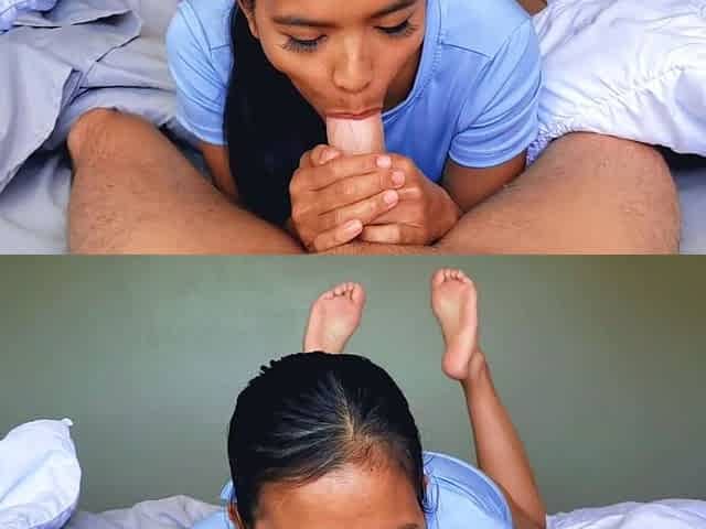 Late For Church Quickie With Innocent Stepsister