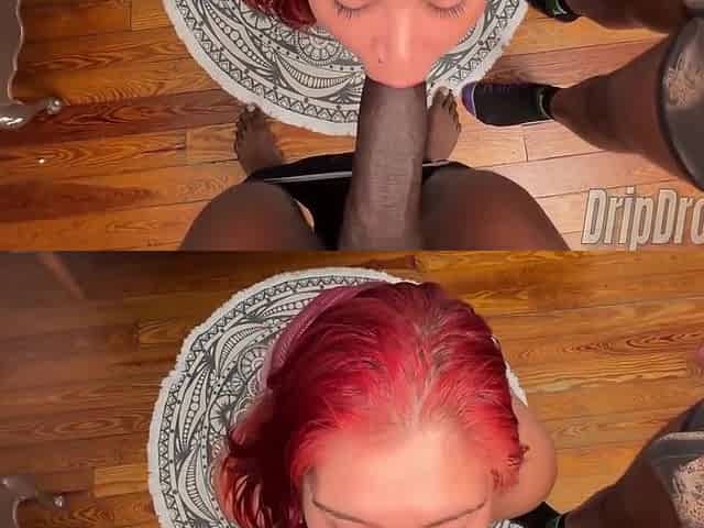Dripdrop Loved Getting A Double Facial After Sucking Them Both Off! With Rae Roxoff