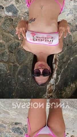 Chill and Dancing in Sexy Bikini