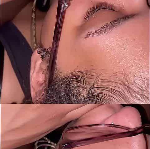 Lightskin Black with Glasses Likes Sucking That BBC Untill That babe Get That Nut