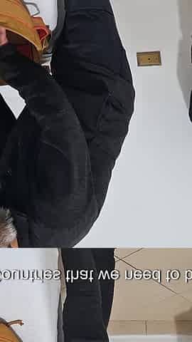 Girl Is Searched and Caught by Airport Security