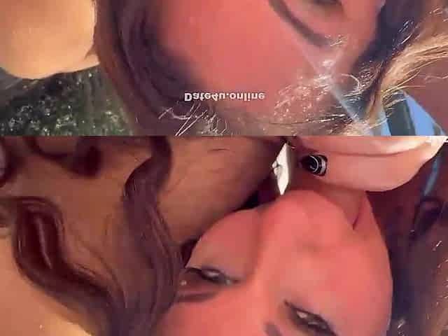 Curvy babe POV porn video
