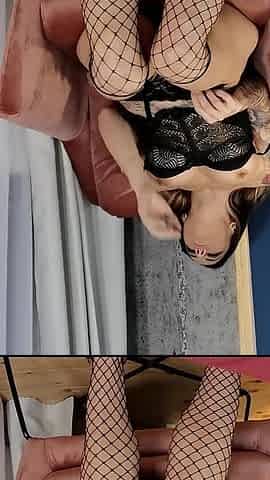 Hot Model Masturbating and Squirting in Front of the Camera