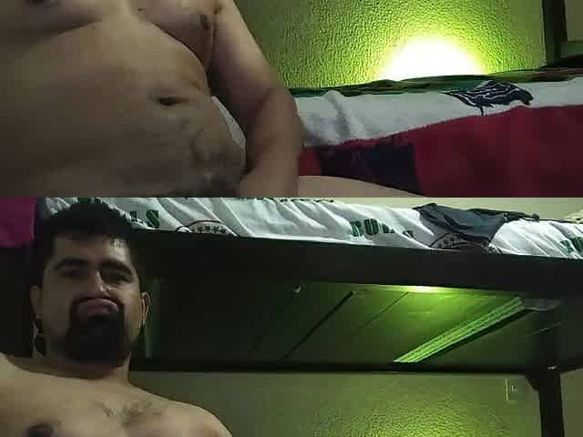 Bearded Latino Ottovonstripmarck Jerks Thick Rod & Cums on Livecam - Hawt StripChat Show