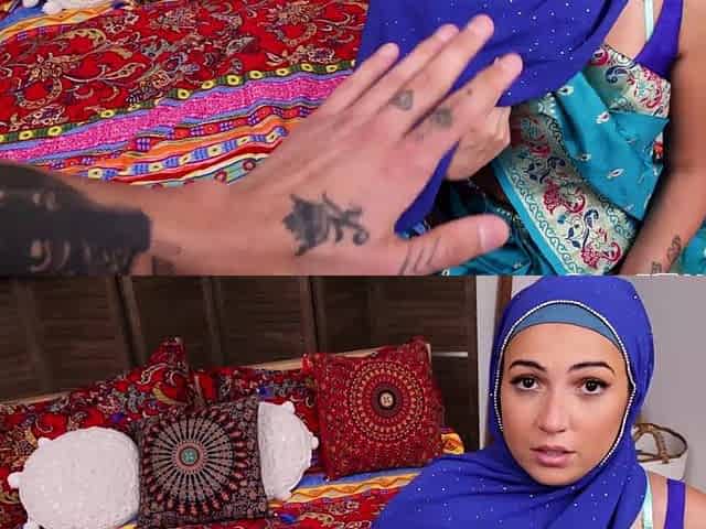 Hijabi Stepmoms Steamy Threesome Lesson