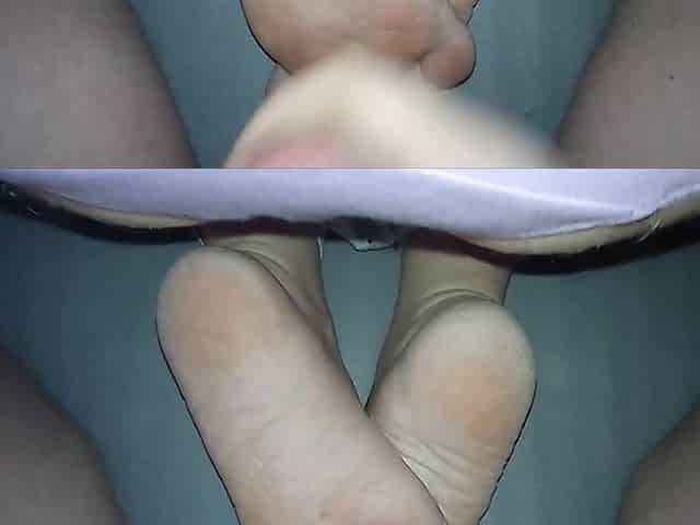 Cum on Ass Then Blowjob Fuck and Cum on Her Panty Ass