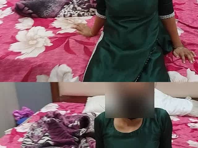 Muslim Girl's Ass with Her Thick Cock in Oyo Hotel