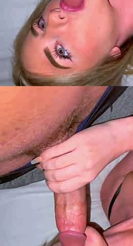 Amateur Blond Give Nice POV Blowjob