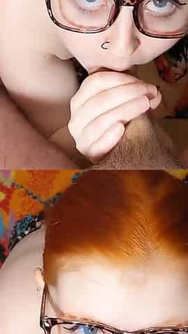 Slutty redhead stepsister needs your cock