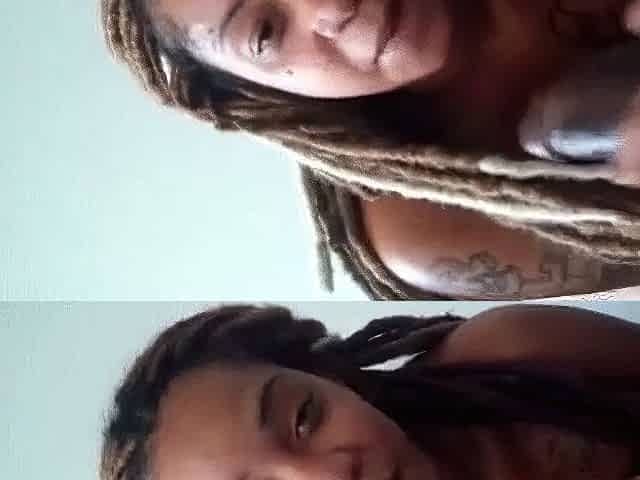 Black Amateur Sucks a Big Cock