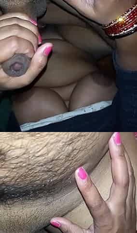 Beautiful Indian Bhabhi Having Handjob