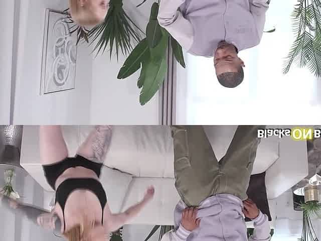Do you think that big black cock will fit in my pussy?