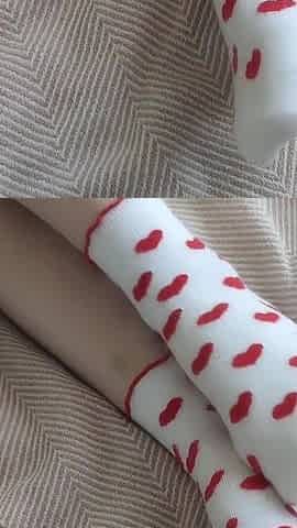 My Cute Socks Are Perfect for Playing with His Dick, Oh Yes!