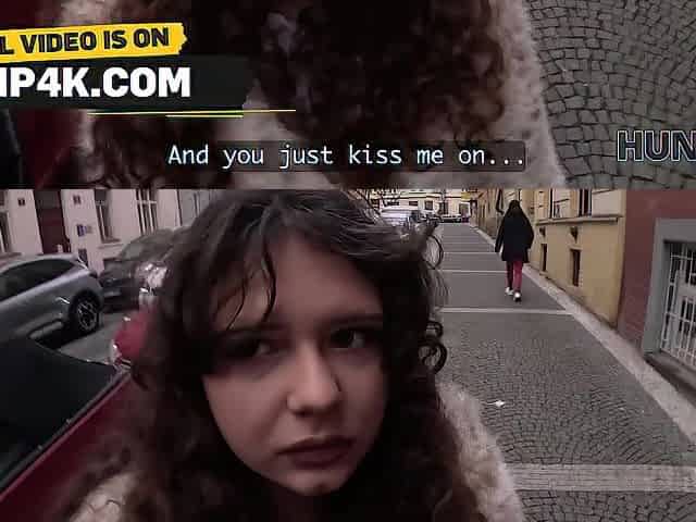 HUNT4K. Shy 18yo jerks a Stranger's Ramrod