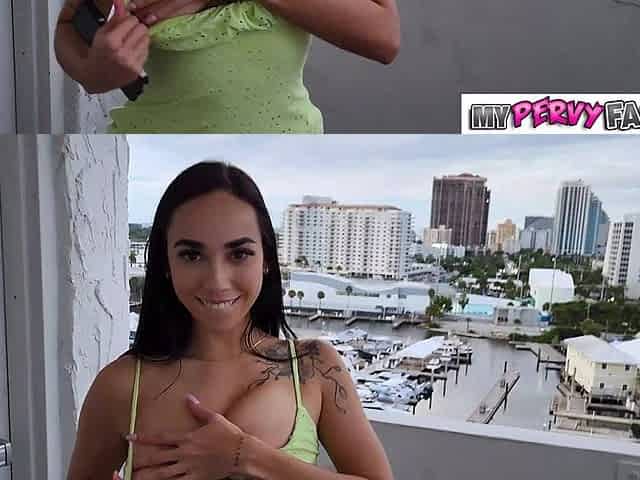 Sneaky Hotel Sex with Horny Stepsis