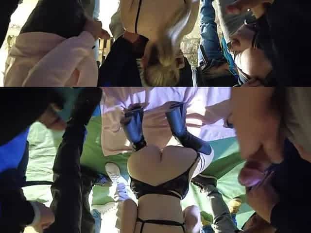 louise vide des mecs dans un squat elle aime le sperme