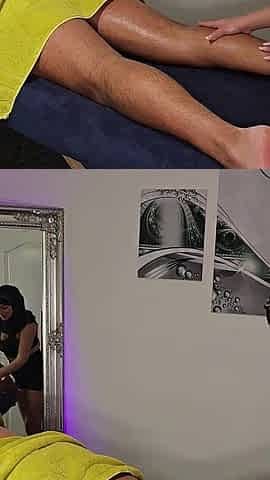 Hijabi Mobile Masseuse Gets Personal