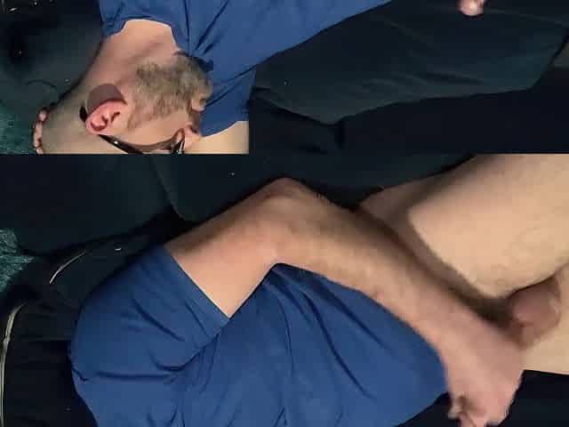 Watching Porn on the Bed