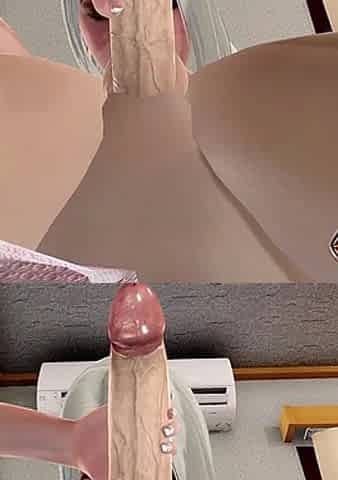 Intensive Analingus From Chrismas Girl Elf Makes Me so Hard to Explode 3D Animation