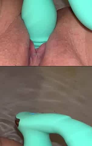 Self Thrusting Dildo in my Pussy