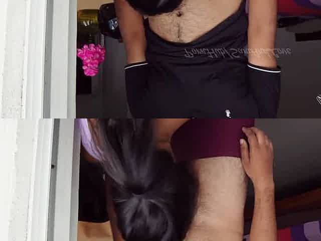Explore a Sri Lankan hookup wife cheating on her spouse with a red-hot shower session in front of the hubby and loving the hotte