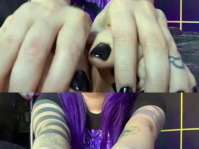 Close up foot fetish on cam