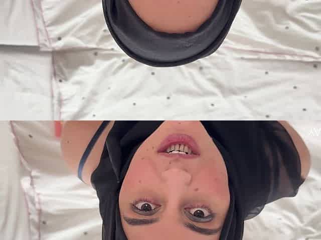 Hijabi Begs for Cum