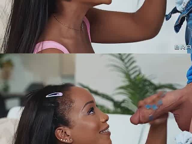 Deepthroats White Pecker And Gets Fucked Balls Deep With Lily Starfire And Kyle Mason