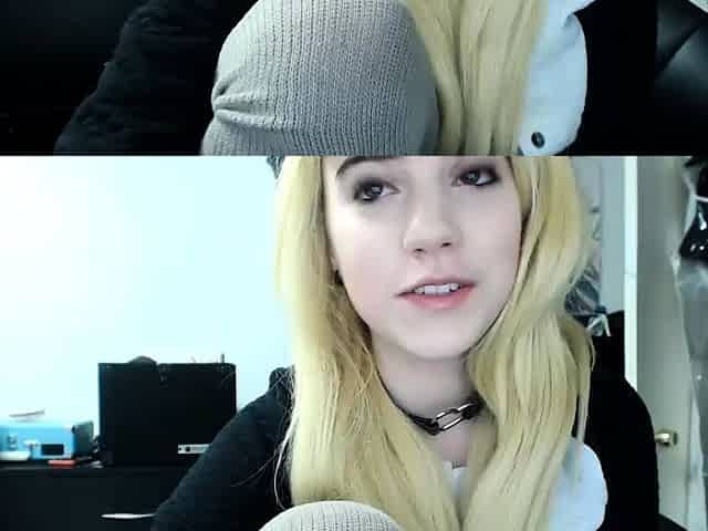 Hottest Amateur 19yo Busty Blonde Teen abused on Webcam