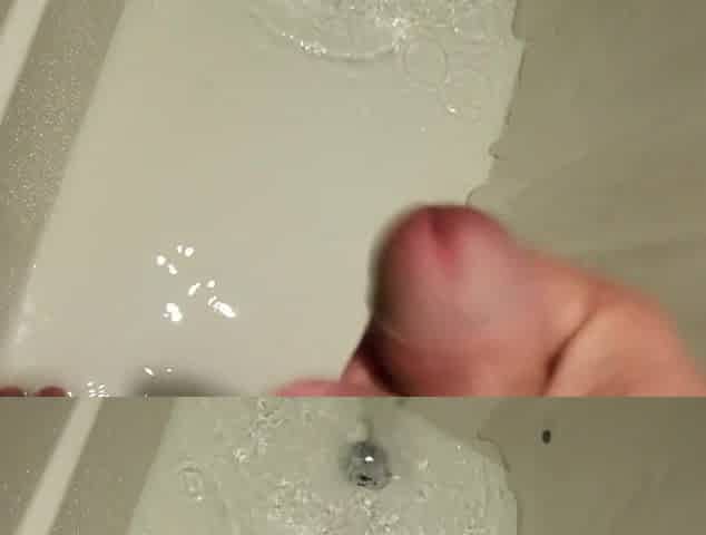 Wanking in a fresh shower....same result... ejaculation