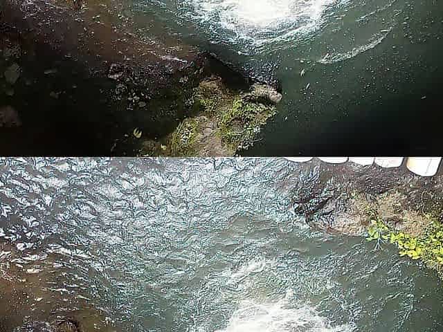 SNATCH FALL public FLASH and PEE #Tourist atraction Waterfall in Jungle