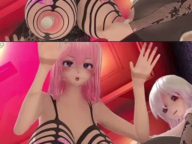 Growing tits CG Massive Titties