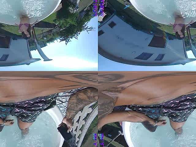 PURITYVR Climax in the jacuzzi with Dahlia