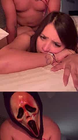 Anal on Halloween