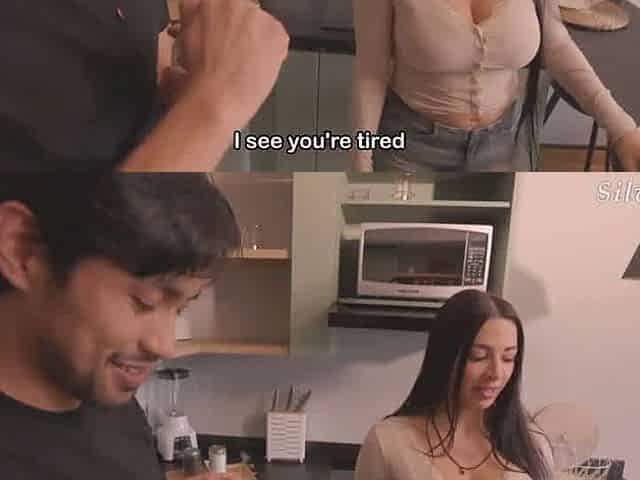 El mexicano Aldo Morenox le alquila un departamento a la sexy latina tetona Silvana Lee