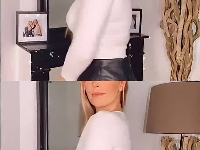 Emmacakecup leather skirt try on haul