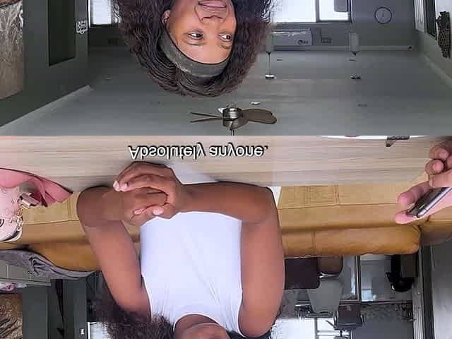 This BIG TITS EBONY 18YO said she could handle the industry