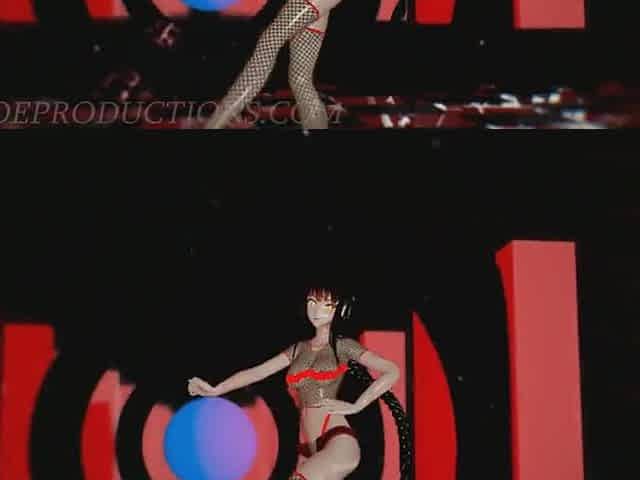 Kangxi in her birthday dress dancing to CLC Devil -1193
