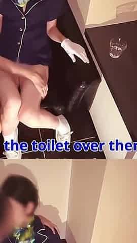#60 Halloween Pick-up Game "no, My Friends Are Coming!" Cosplay Girls Fucked in the Club's Toilet.